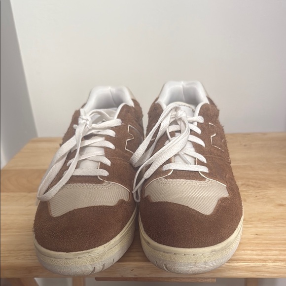 New Balance 550 Aime Leon Dore Brown Suede Sneakers - Picture 6 of 8